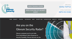 Desktop Screenshot of glevum-security.co.uk